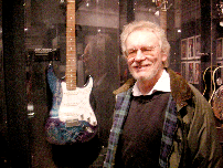 Robin at the Harrods show