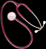 red stethoscope