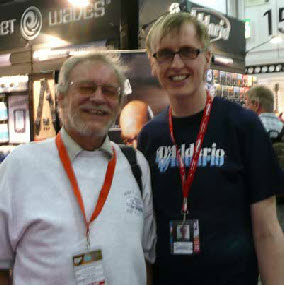 With Pete from D'Addario, who provides your strings!
