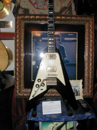 Jimi Hendrix's flying angel Gibson - the last guitar he played in public